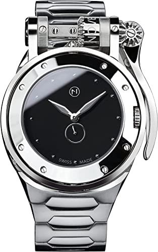 Gemini Reloj De Doble Cara Fabricado En Suiza Para Hombres Y