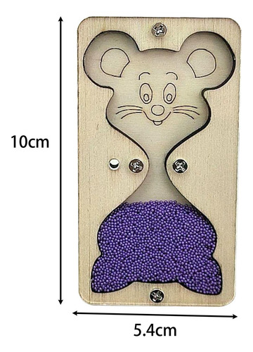 2 Tablero Ocupado Para Niños, Piezas De Bricolaje, Violeta