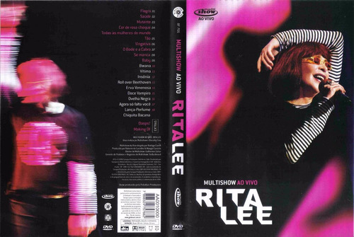 Lee Rita - Multishow Ao Vivo Dvd - E