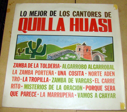 Los Cantores De Quilla Huasi - Lo Mejor - Lp Argentino Kktus