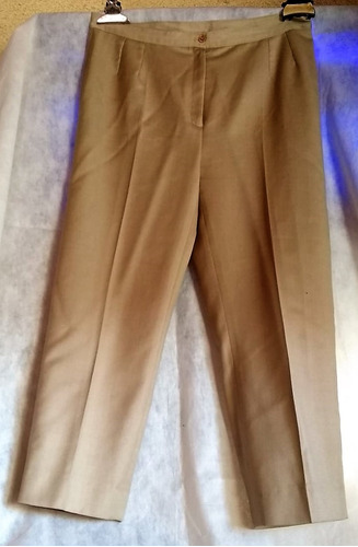 Pantalon Mujer Tipo Sarga Beige T: 46 (ver)