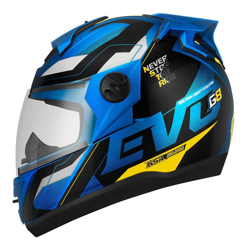 Capacete Moto Pro Tork Liberty Evolution G8 Evo Fechado