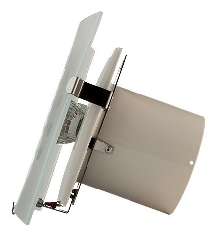 Imagen 5 de 8 de Extractor De Aire Cuarzo 4 Pulgadas Blanco Masterfan