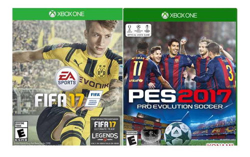Pro Evolution Soccer 2017 Fifa 17 Xbox One Y Series X Pes