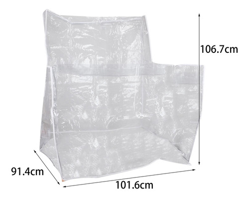 Cubierta De Pvc Para Sofá, Protector Transparente Contra
