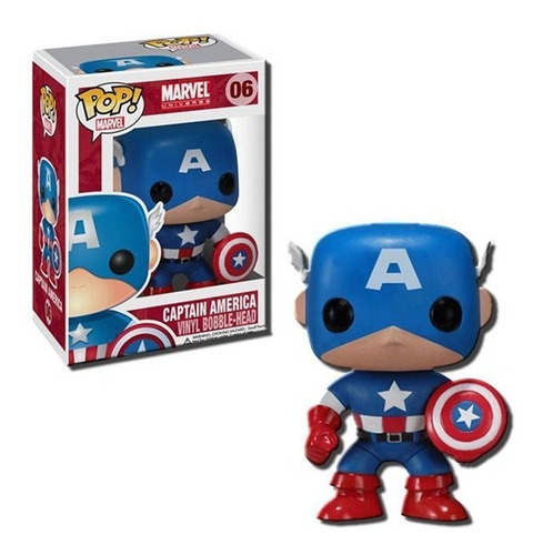 Figura Funko Pop Marvel - Capitan America 06