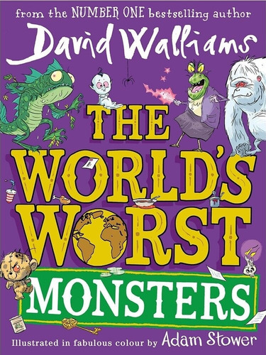 The World's Worst Monsters - David Walliams, De Wallliams, David. Editorial Harpercollins, Tapa Dura En Inglés Internacional, 2023