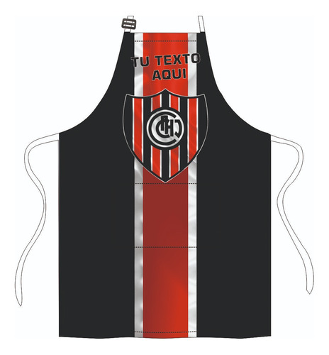Delantal De Cocina Personalizados Con Hebilla Y Bolsillo G Blanco Chacarita