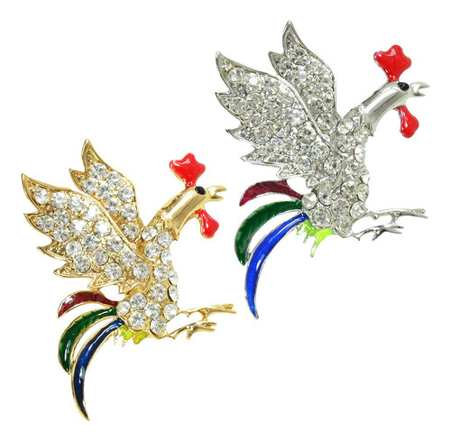 Ramillete Pin Bufanda Clip Broche Ropa Joyería Plata