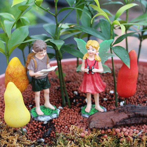 Fanías De Hadas Y Niños Figuras De Miniaturas De Regalo