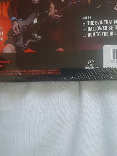 Imagem 9 de 9 de Iron Maiden - Nights Of The Dead-3 Lp's (coloridos) -lacrado
