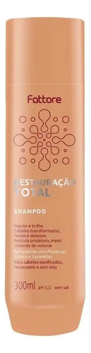 Shampoo Fattore Restauracao Total 300ml