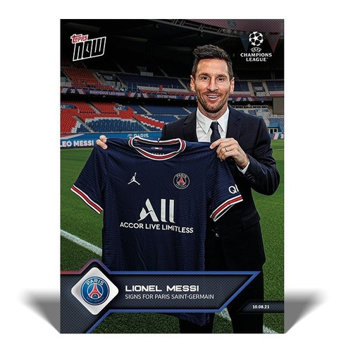 Messi, Mbappe, Neymar Jr Psg Champions Lote De 3 Tarjetas