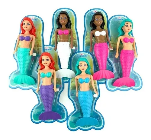 Muñeca sirena para agua sale