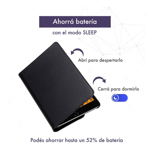 Funda Giratoria Compatible Tablet Samsung Gal Tab E 9.6 T560