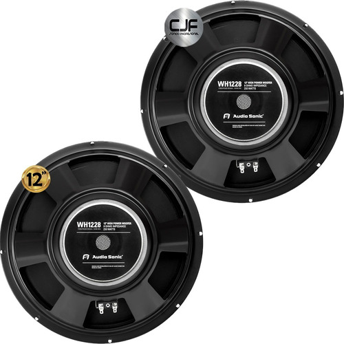 2 Parlantes 15 Woofer 300w Audiosonic Wh 1528 8 Ohms A Cjf 