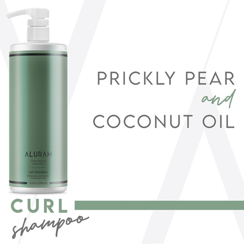 Shampoo Aluram Curl, Água De Coco Clareadora E Leve
