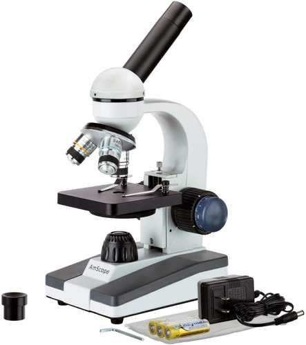 Amscope Microscopio Monocular M150c I 40x 1000x Laboratorio