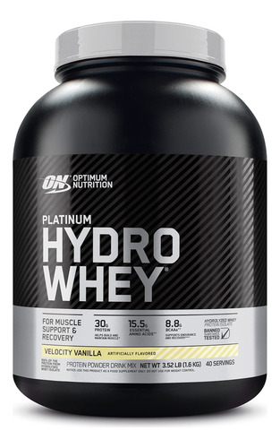 Optimum Nutrition Platinum Hydro Whey, Opthydro2/f, 1, 1