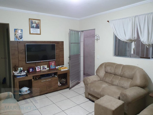 Casa Para Venda Em Mauá, Jardim Estrela, 2 Dormitórios, 1 Banheiro, 2 Vagas - 351_1-1788811