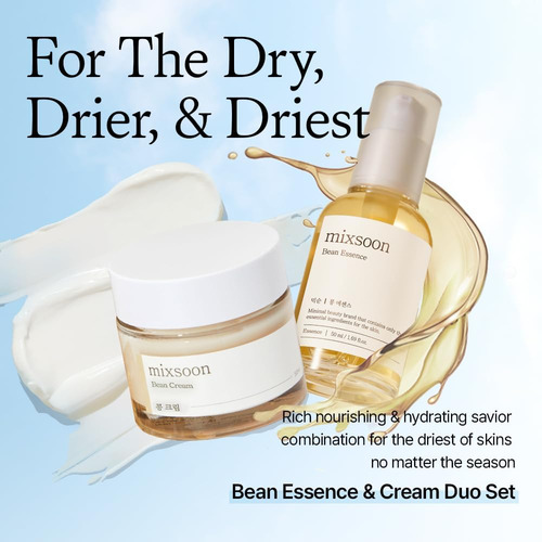 Mixsoon Bean Essence 50ml Nutrientes Piel Grasa , Vegano