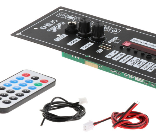 Placa Amplificadora De Mp3 Bluetooth Accs De Música Para
