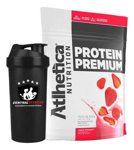 Proteína de suero Premium 3w Pro Series 850 g Atlhetica + Coq