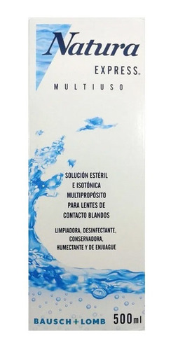 Natura Express Liquido Multiuso Lentes De Contacto X 500 Ml