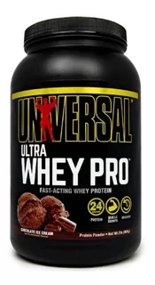 Suplemento em pó Universal Nutrition Ultra Whey Pro proteínas Ultra Whey Pro sabor gelado de chocolate em pote de 900mL