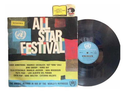 Lp - Acetato - Louis Armstrong - All Star Festival - 1963