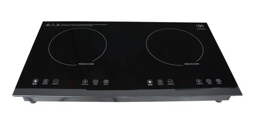 Imagen 2 de 6 de Encimera eléctrica Avera Inducción PIV2 negra 110V - 127V
