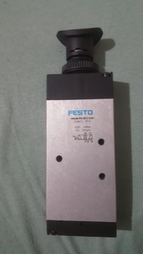 Válvula, Botão De Pressão, Festo 1/4 (5/2 Vias)