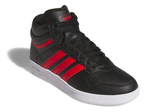 Zapatillas Joven Hoops 4.0 Mid Adidas Negras/rojas