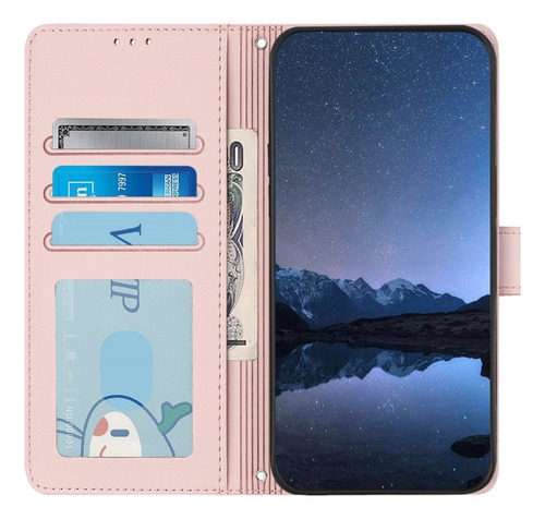 Funda Divertida Con Gato Y Ratón Para Samsung, Con Correa