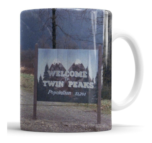 Taza Twin Peaks - Welcome To Twin Peaks - Cerámica Importada