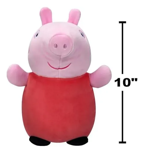 Squishmallows Hugmees Original Peppa Pig De 10 Pulgadas De