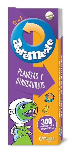 Abremente 2 En 1 Planetas Y Dinosaurios - Aa.vv