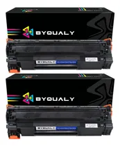 Comprar Kit 2 Un Toner Impressão Preta Compatível Hp Cf283a M127fn