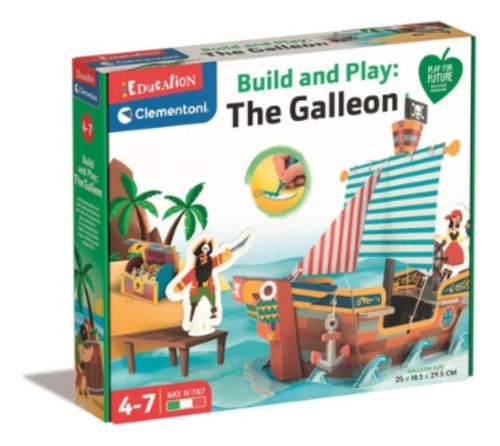 Construye Y Juega: El Galeón Juego Educacional Clementoni