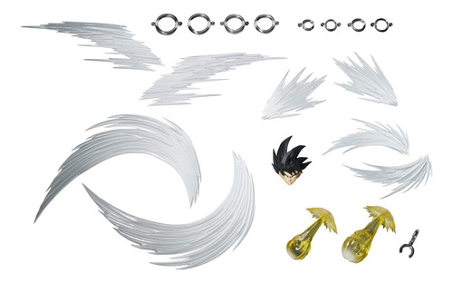 S.h. Figuarts Son Goku Effect Parts Set - Jp - Nuevo Y Orig (Usado)