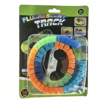 Comprar Pista De Auto Mágica Fluor 56 Piezas Más Un Auto Ltf Shop 