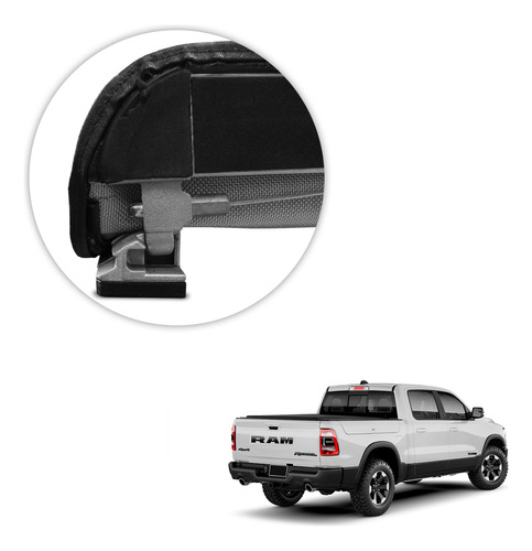 Capota Maritima Dodge Ram 1500 2011 2012 Bau Trek Aluminio