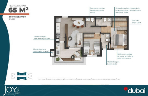 Joy Barueri Lançamento Aptos De 65 E 85m² Com Opção Duplex 2 Suites Ou 3 Dorms Com Suite