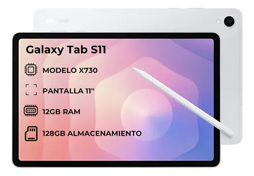 Samsung Galaxy Tab S11 128+12 Gb Prata | Parcelamento sem juros