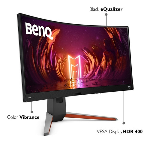 Monitor 34 PuLG Gamer Curvo 144hz Benq Mobiuz Ex3410r Csi
