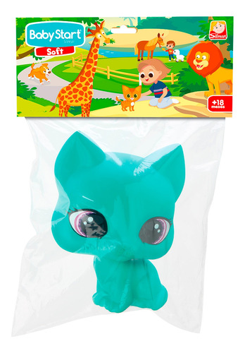 Boneco Pet Gatinho Baby Start Soft 1226 Silmar Brinquedos