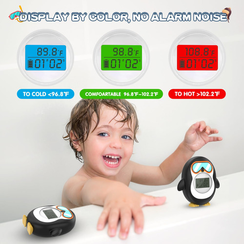 Termómetro De Baño Para Bebé, Termómetro De Bañera De Embara