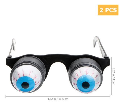 Gafas Divertidas De Primavera Para Disfraz De Halloween, 2 U