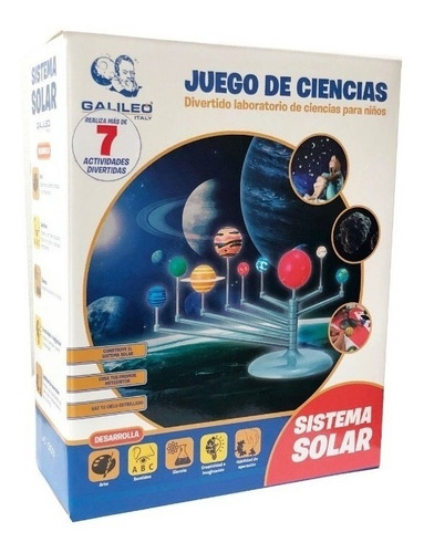 Sistema Solar Juego De Ciencias Planetas P Armar La Plata