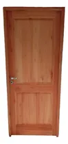 Comprar Puerta De Frente 2 Tableros Cedro   80x200 